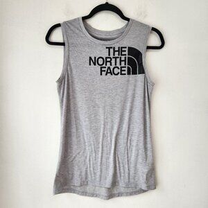 The North Face Grey Tank Top Flashwear Shirt Hiking Activewear Athleisure XS